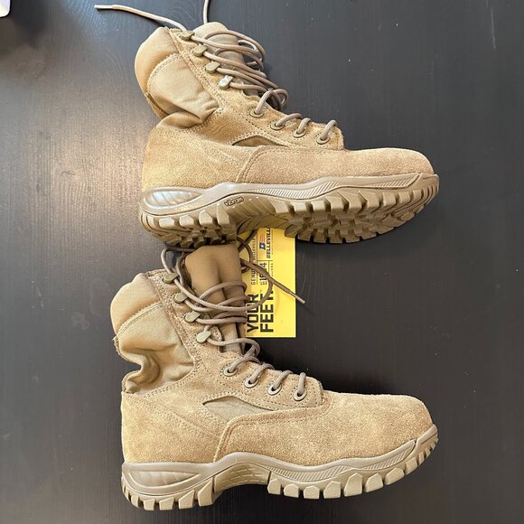 Belleville C312ST Coyote Hot Weather Steel Toe Tactical Boots – Men’s 7R - Picture 5 of 8
